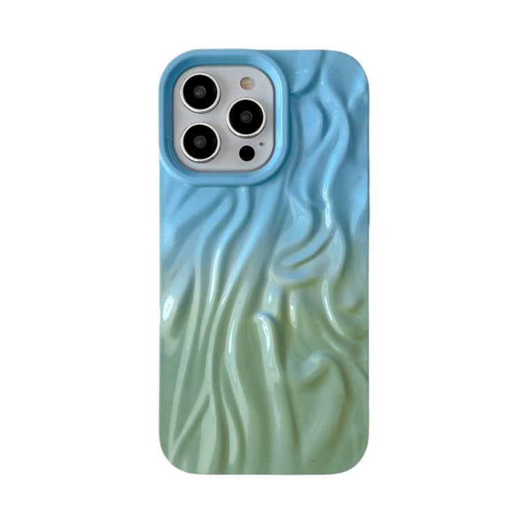Custodia per cellulare in TPU con sensazione oleosa e sfumata di rughe, For iPhone 15, For iPhone 14, For iPhone 14 Pro, For iPhone 14 Pro Max