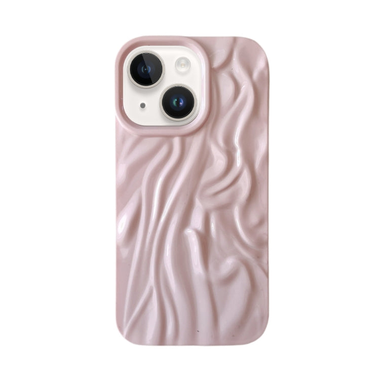 Custodia per cellulare in TPU con sensazione oleosa e sfumata di rughe, For iPhone 15, For iPhone 14, For iPhone 14 Pro, For iPhone 14 Pro Max