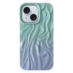 Custodia per cellulare in TPU con sensazione oleosa e sfumata di rughe, For iPhone 15, For iPhone 14, For iPhone 14 Pro, For iPhone 14 Pro Max