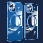 Custodia per telefono galvanizzata MagSafe con protezione dell'obiettivo, For iPhone 15