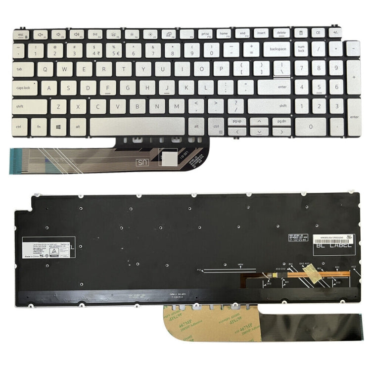 Tastiera retroilluminata USA per Dell Inspiron 15 7590/7791/5584