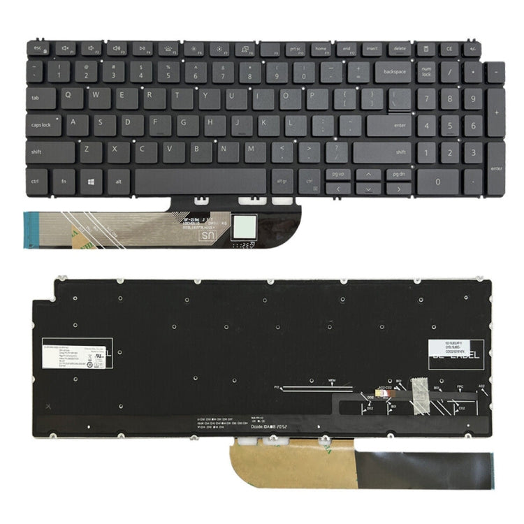 Tastiera retroilluminata USA per Dell Inspiron 15 7590/7791/5584
