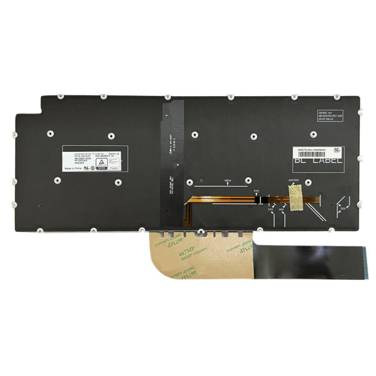 Tastiera retroilluminata USA per Dell Inspiron 7490 Vostro 5390
