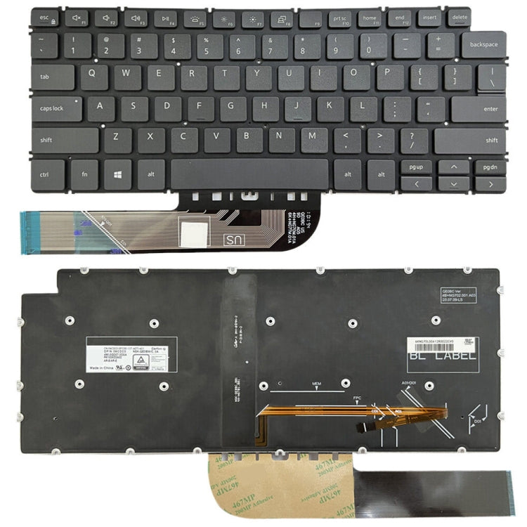 Tastiera retroilluminata USA per Dell Inspiron 7490 Vostro 5390