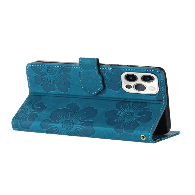 Custodia per cellulare in pelle con motivo floreale in rilievo, For iPhone 14 Pro Max, For iPhone 13 Pro Max, For iPhone 13 Pro, For iPhone 13