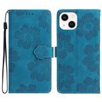 Custodia per cellulare in pelle con motivo floreale in rilievo, For iPhone 14 Pro Max, For iPhone 13 Pro Max, For iPhone 13 Pro, For iPhone 13