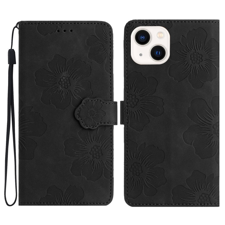 Custodia per cellulare in pelle con motivo floreale in rilievo, For iPhone 14 Pro Max, For iPhone 13 Pro Max, For iPhone 13 Pro, For iPhone 13