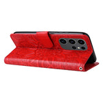 Custodia portafoglio in pelle per Samsung Galaxy S24 Ultra