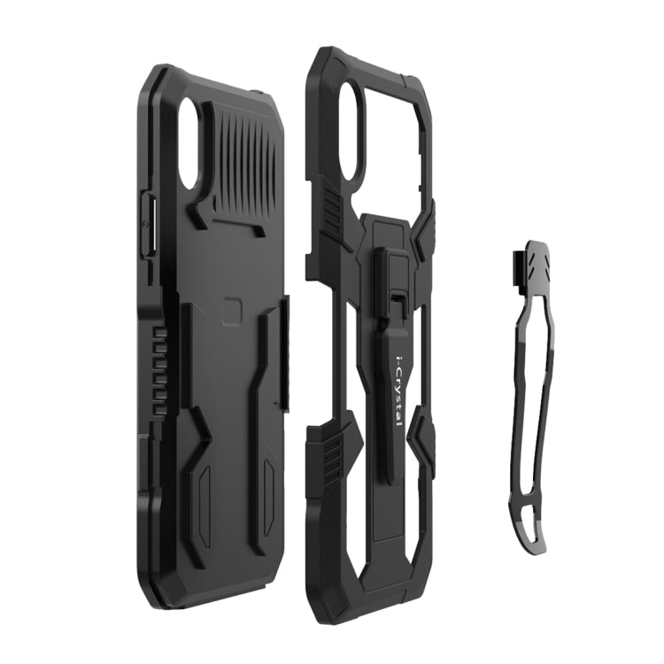 Custodia TPU antiurto per iPhone X, XS, XR, XS Max