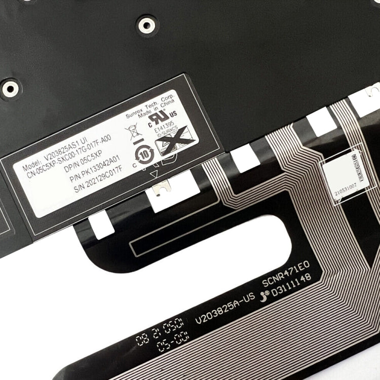 Tastiera retroilluminata USA per Dell Alienware x15 R2 R1