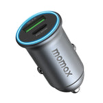Caricabatterie auto MOMAX UC18 30W Dual Port QC3.0