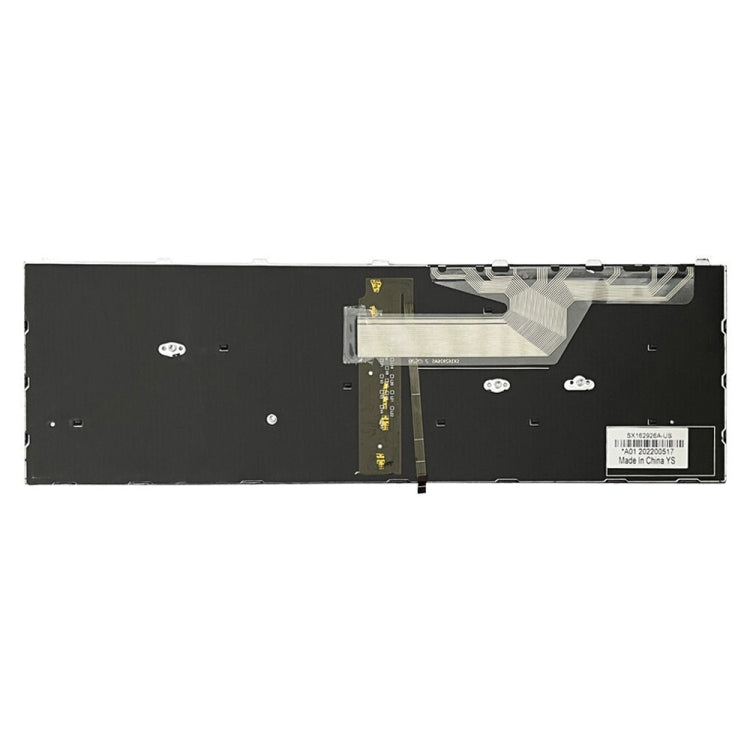 Tastiera retroilluminata con cornice argento per HP ProBook 650 G