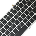 Tastiera retroilluminata con cornice argento per HP ProBook 650 G