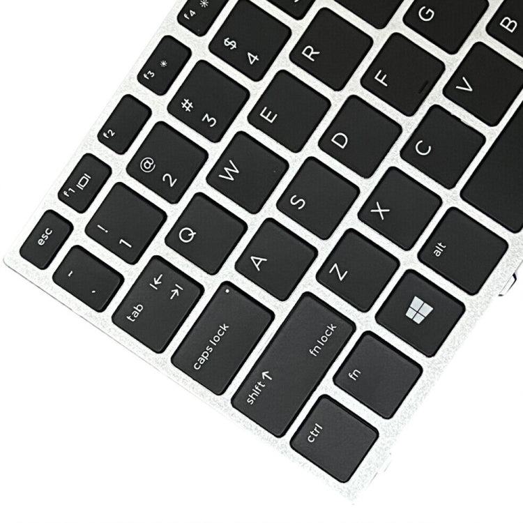 Tastiera retroilluminata con cornice argento per HP ProBook 650 G