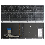 Tastiera retroilluminata con cornice grigia per HP Zbook Studio G