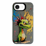 Serie di dipinti a olio con motivo animale PC + custodia per telefono in TPU, For iPhone 7 / 8 / SE 2020