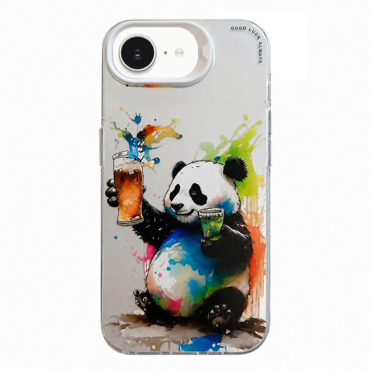 Serie di dipinti a olio con motivo animale PC + custodia per telefono in TPU, For iPhone 7 / 8 / SE 2020