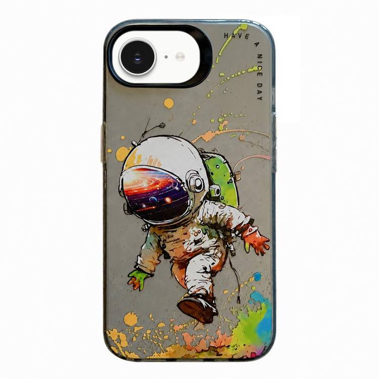 Serie di dipinti a olio con motivo animale PC + custodia per telefono in TPU, For iPhone 7 / 8 / SE 2020