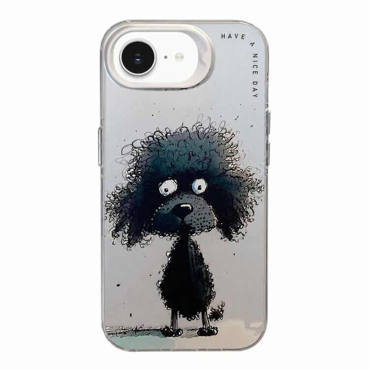 Serie di dipinti a olio con motivo animale PC + custodia per telefono in TPU, For iPhone 7 / 8 / SE 2020