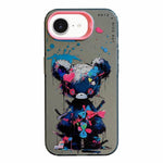 Serie di dipinti a olio con motivo animale PC + custodia per telefono in TPU, For iPhone 7 / 8 / SE 2020