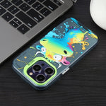 Serie di dipinti a olio con motivo animale PC + custodia per telefono in TPU, For iPhone 7 / 8 / SE 2020