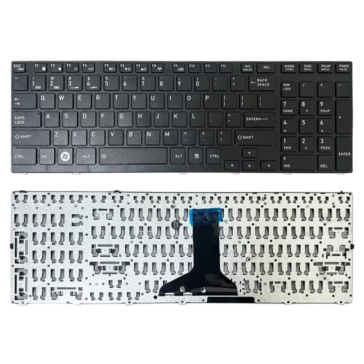 Tastiera portatile con cornice per Toshiba L840 L800 A660 A665