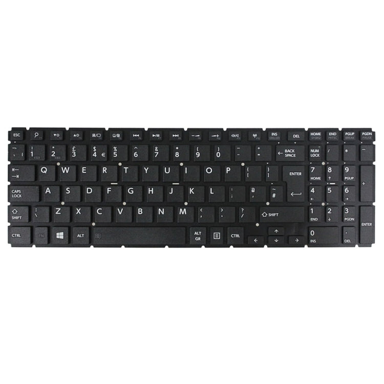 Tastiera ricambio UK per Toshiba L50-BX