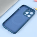 Custodia per telefono Magsafe in silicone liquido, For iPhone 16 Pro Max, For iPhone 16 Pro