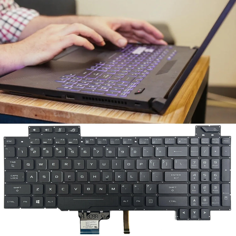 Tastiera retroilluminata per ASUS GL504 laptop