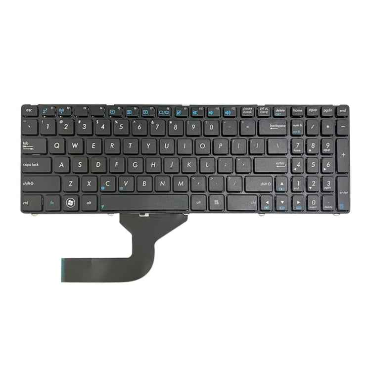 Tastiera USA per laptop Asus X53S X54H X55V K52 K53 G51