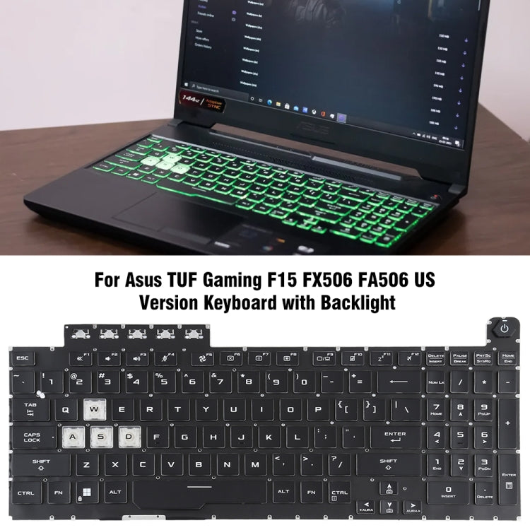 Tastiera retroilluminata per Asus ROG Strix GL703V USA