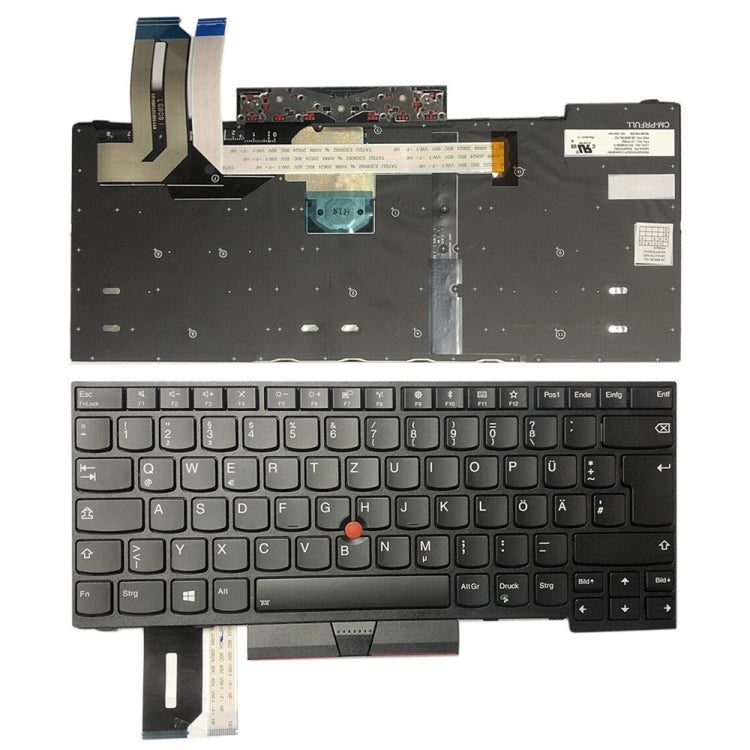 Tastiera tedesca per Lenovo Thinkpad E480 T480s T460