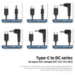 Cavo adattatore da alimentazione CC a USB Tipo C 5,5x2,1 mm