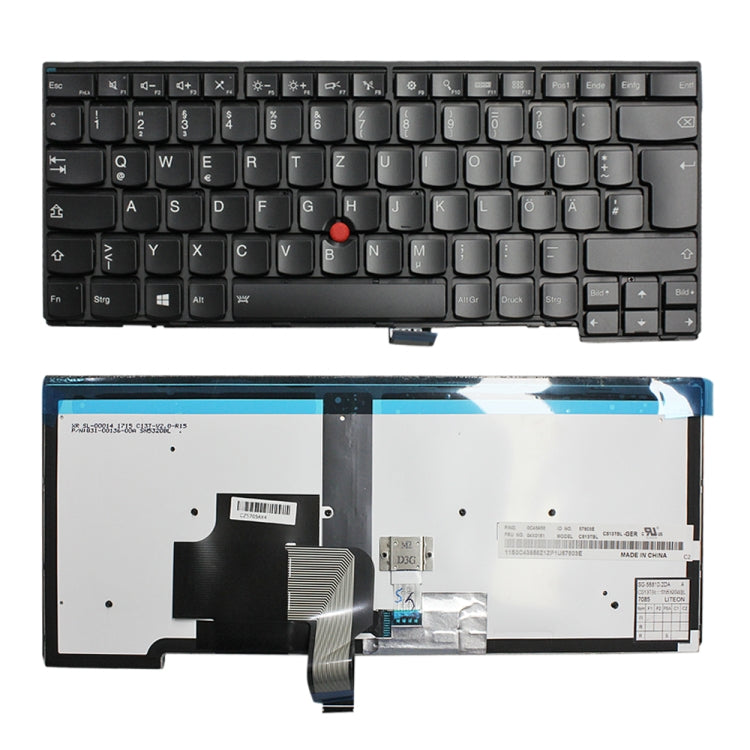 Tastiera retroilluminata bianca per Lenovo ThinkPad T440 T440P T4