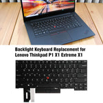 Tastiera retroilluminata per Lenovo ThinkPad P1 X1 Extreme