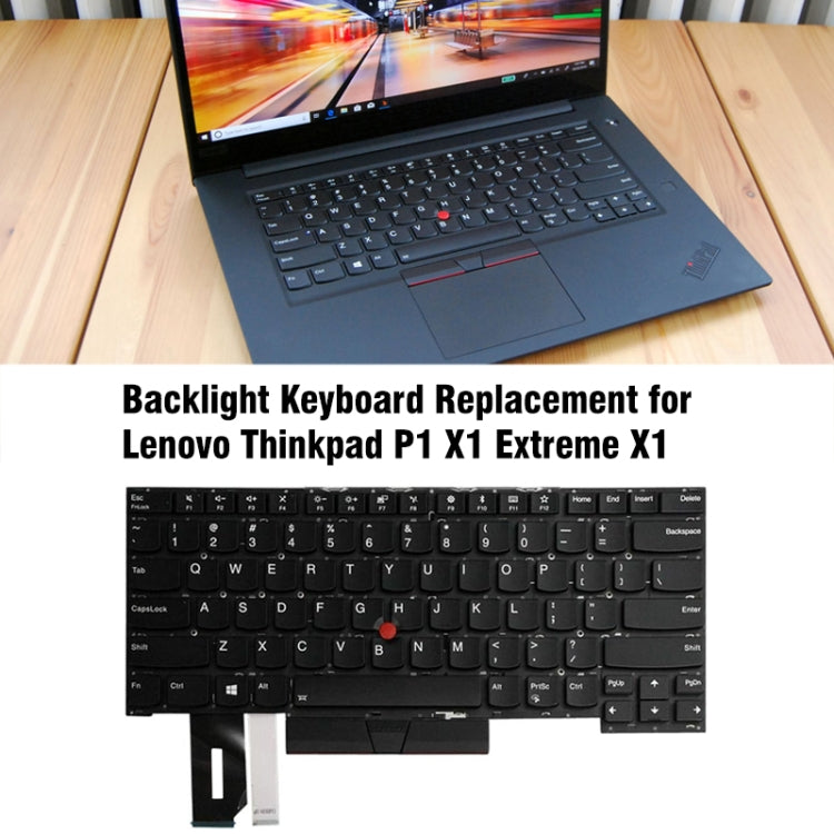 Tastiera retroilluminata per Lenovo ThinkPad P1 X1 Extreme