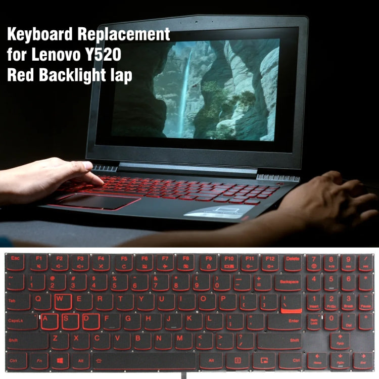 Tastiera retroilluminata per Lenovo Y520 versione USA