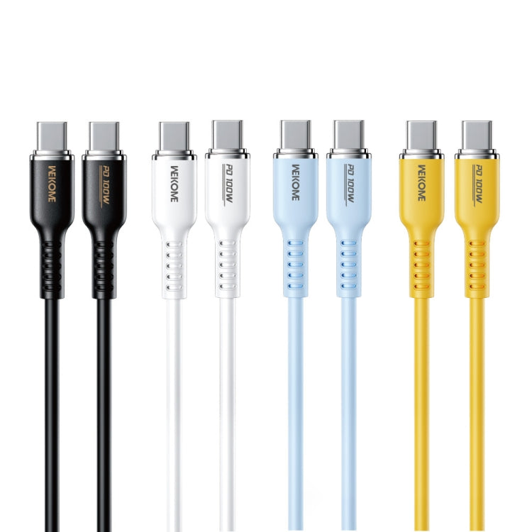 Cavo USB-C a USB-C in silicone 100W 1,2 m WK WDC-11