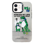 Custodia protettiva per telefono per PC serie argento elettrolitico, For iPhone 12