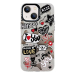 Custodia protettiva per telefono per PC serie argento elettrolitico, For iPhone 13