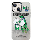 Custodia protettiva per telefono per PC serie argento elettrolitico, For iPhone 13
