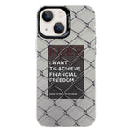 Custodia protettiva per telefono per PC serie argento elettrolitico, For iPhone 13