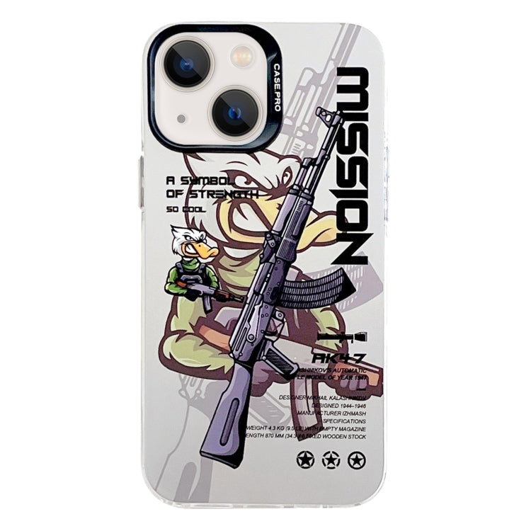 Custodia protettiva per telefono per PC serie argento elettrolitico, For iPhone 15