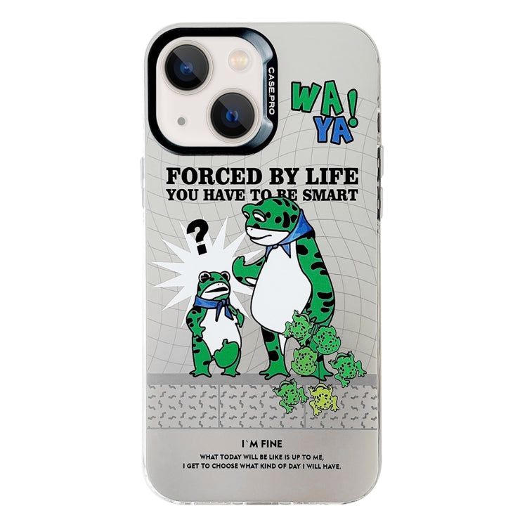 Custodia protettiva per telefono per PC serie argento elettrolitico, For iPhone 15