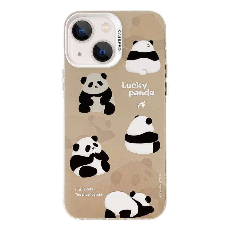 Custodia protettiva per telefono per PC serie argento elettrolitico, For iPhone 15
