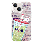 Custodia protettiva per telefono per PC serie argento elettrolitico, For iPhone 15