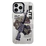Custodia protettiva per telefono per PC serie argento elettrolitico, For iPhone 15 Pro Max