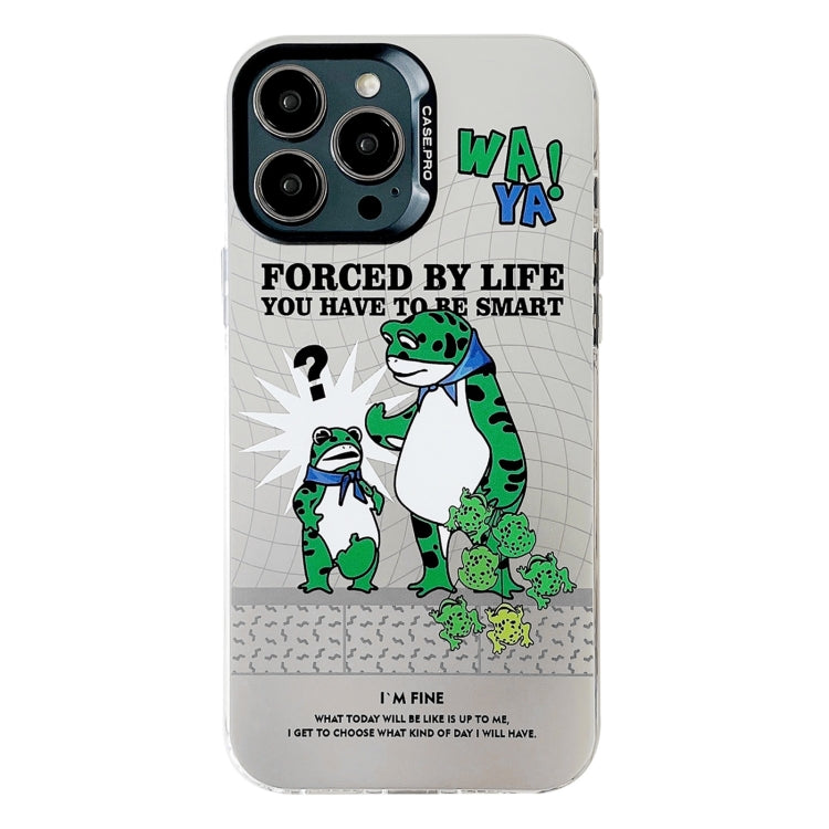 Custodia protettiva per telefono per PC serie argento elettrolitico, For iPhone 15 Pro Max