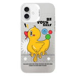 Custodia protettiva per telefono per PC serie argento elettrolitico, For iPhone 16 Plus