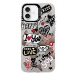 Custodia protettiva per telefono per PC serie argento elettrolitico, For iPhone 16